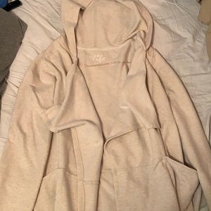Women’s Small Open Front Sweater with Hood